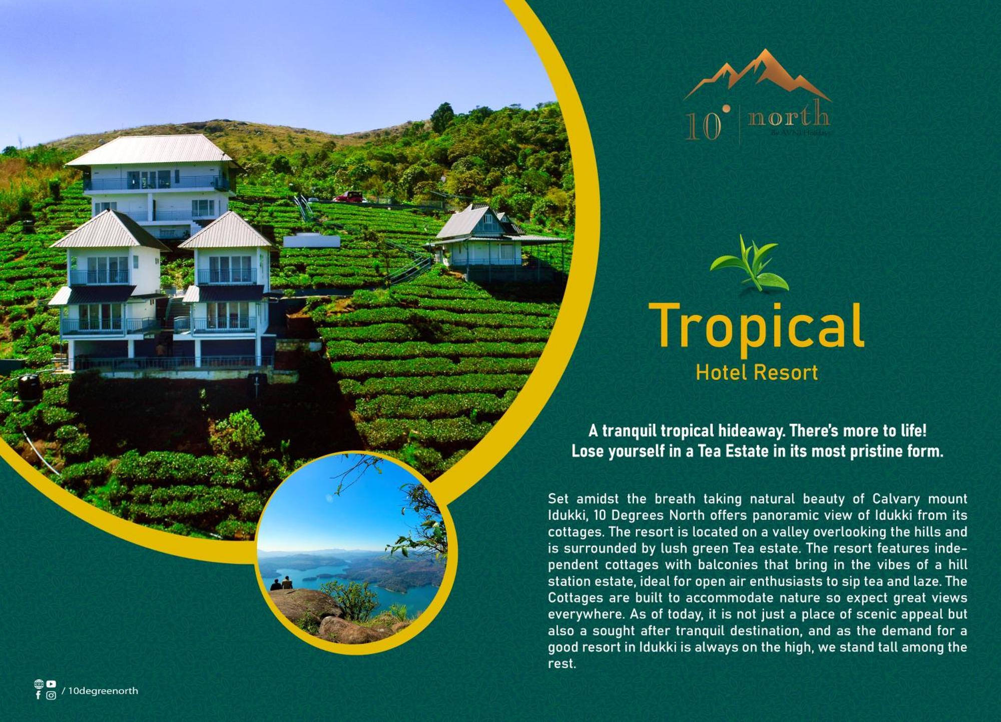 10 Degrees North By Avni Holidays Idukki Exterior foto
